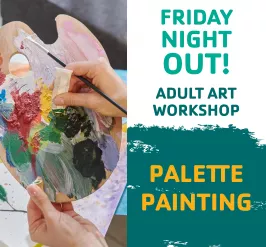 Adult art workshop: palette painting event image