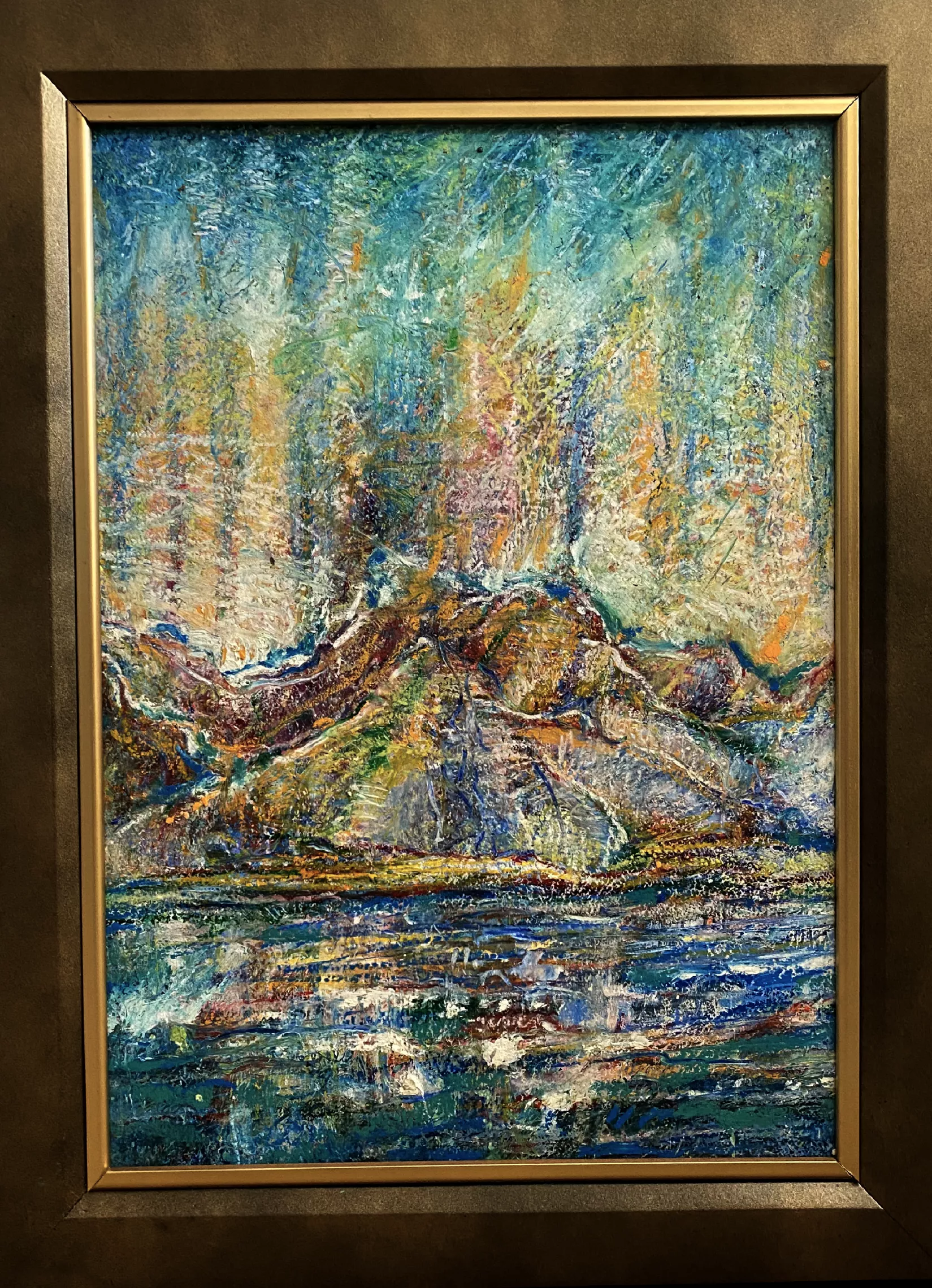 Aurora Borealis Oil Sticks - Laura M. Coyle - May Artist