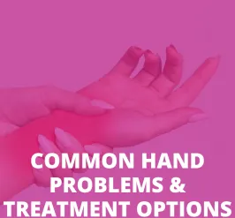 someone holding their wrist in pain