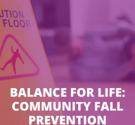 someone falling on a wet floor