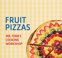 Fruit pizzas