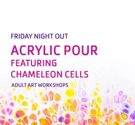 Acrylic Pour Chameleon