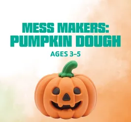 mess maker pumpkin dough