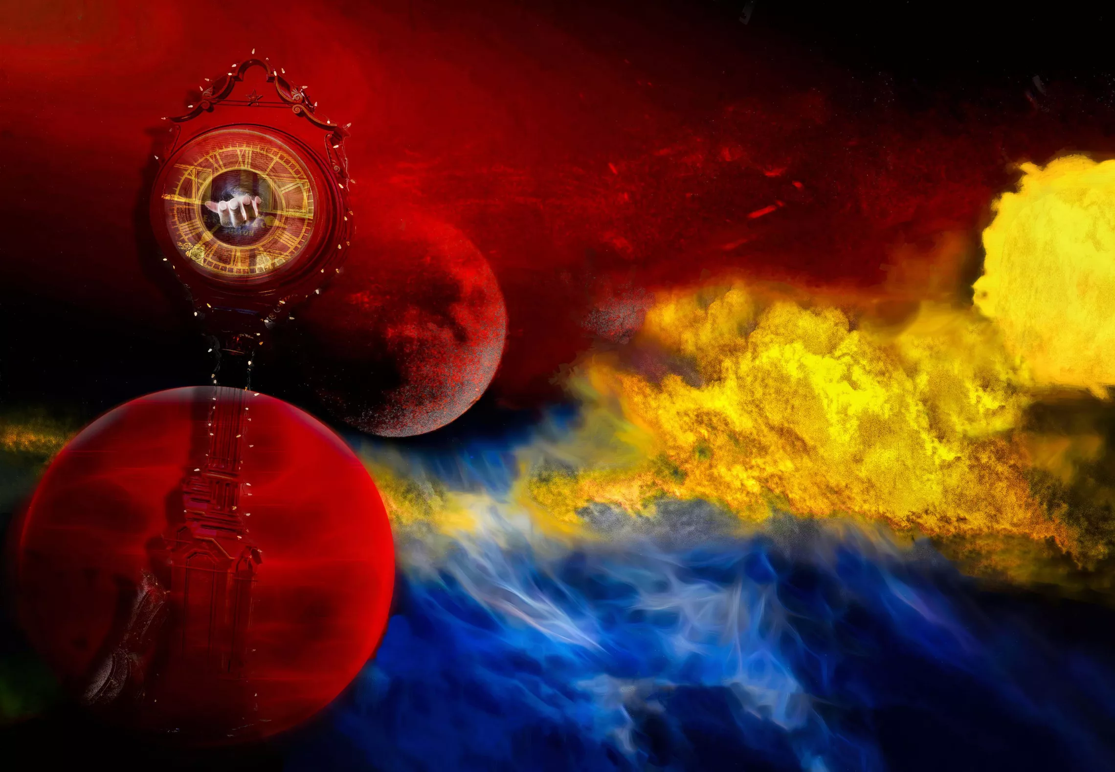 Bills hands of space-time