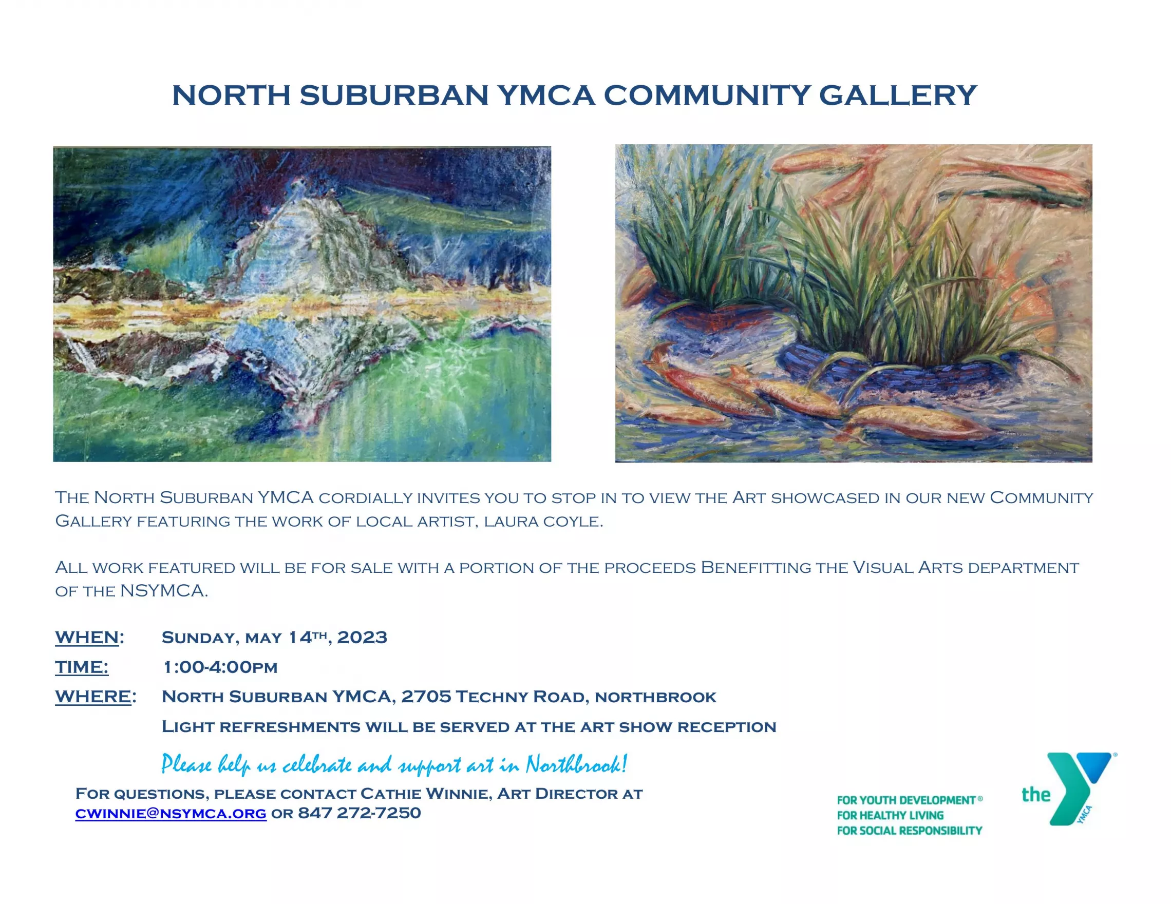 Art showcase invite - Laura M. Coyle