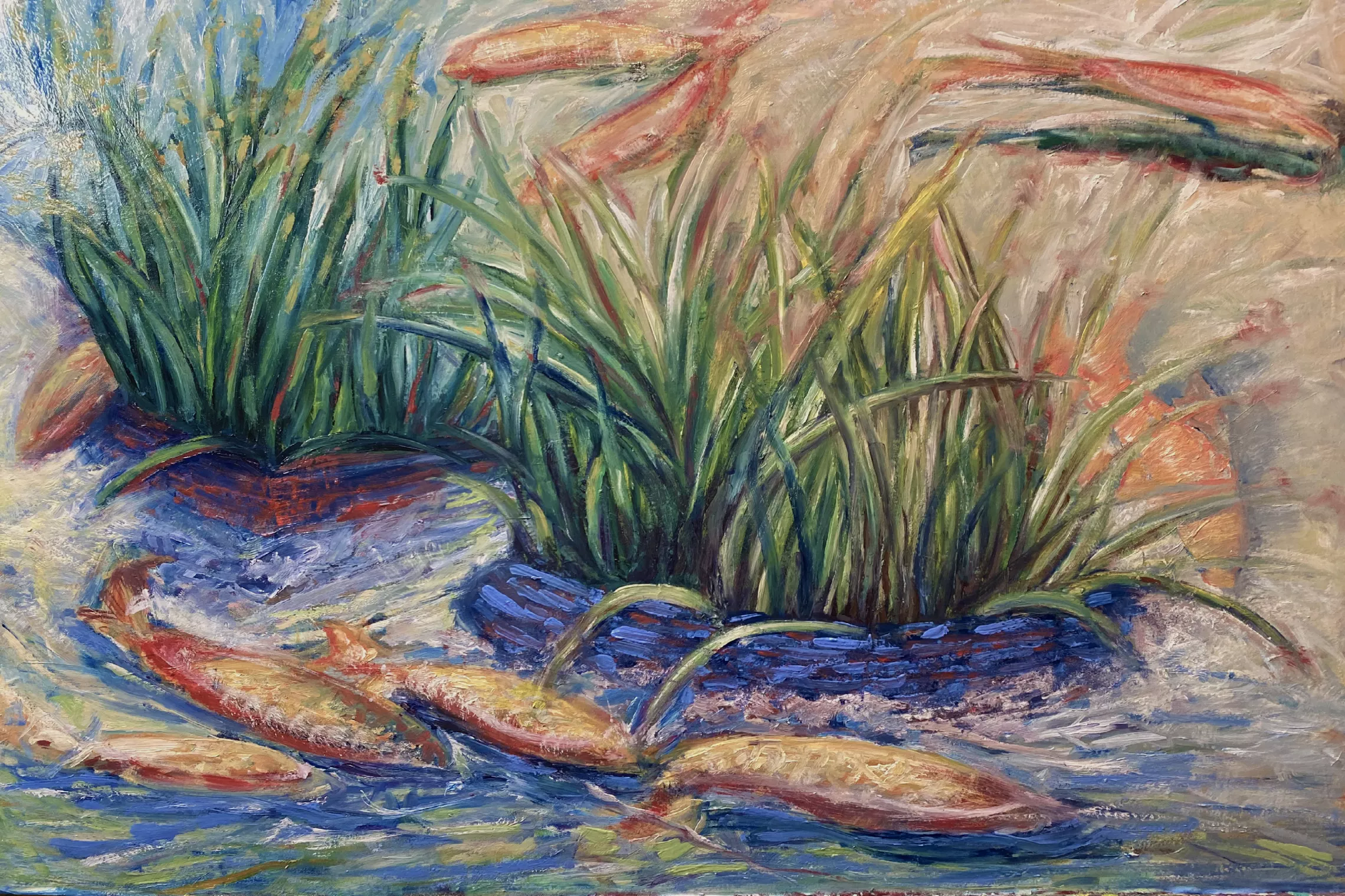 Water Garden in San Francisco - Laura M. Coyle - May Artist
