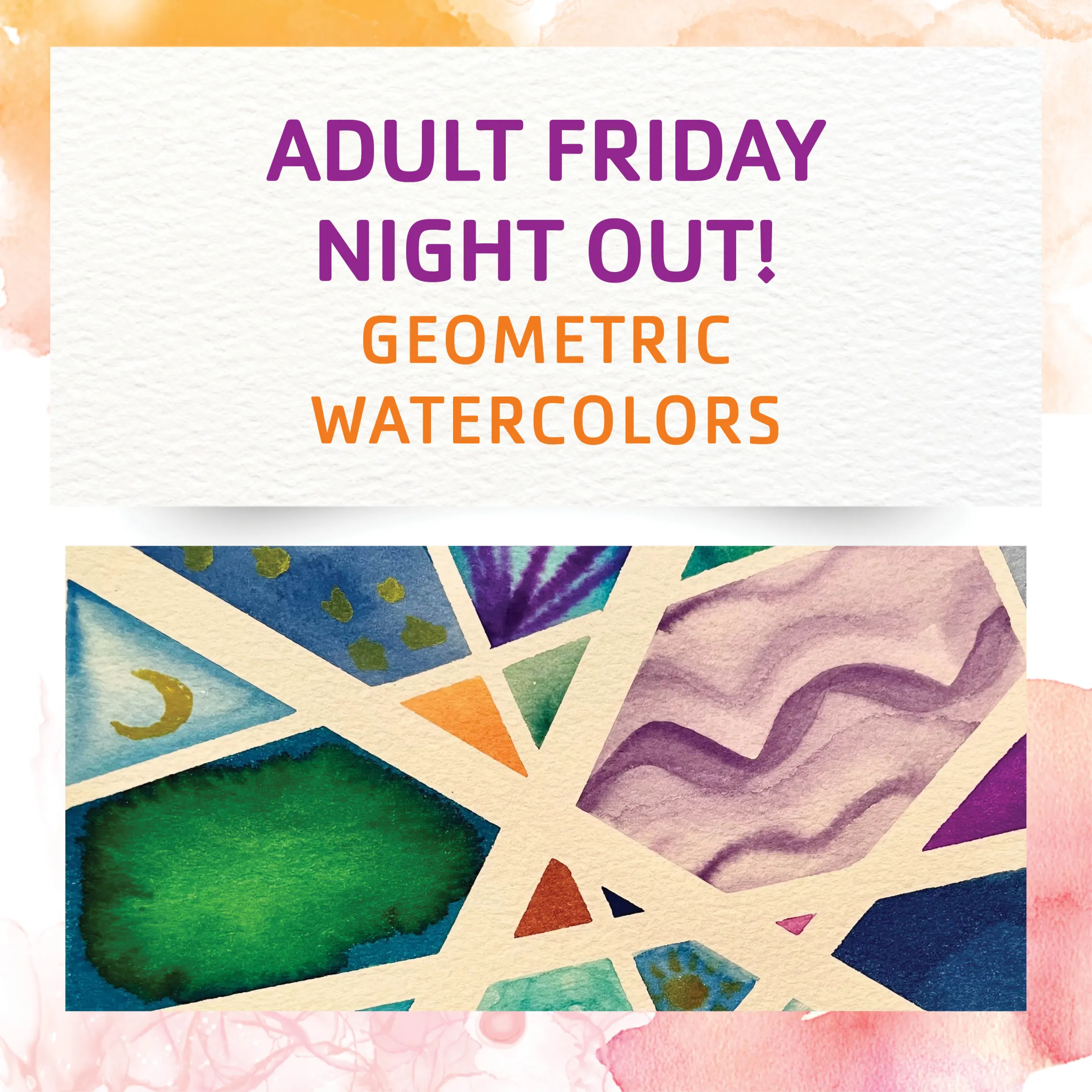 Geometric Watercolors