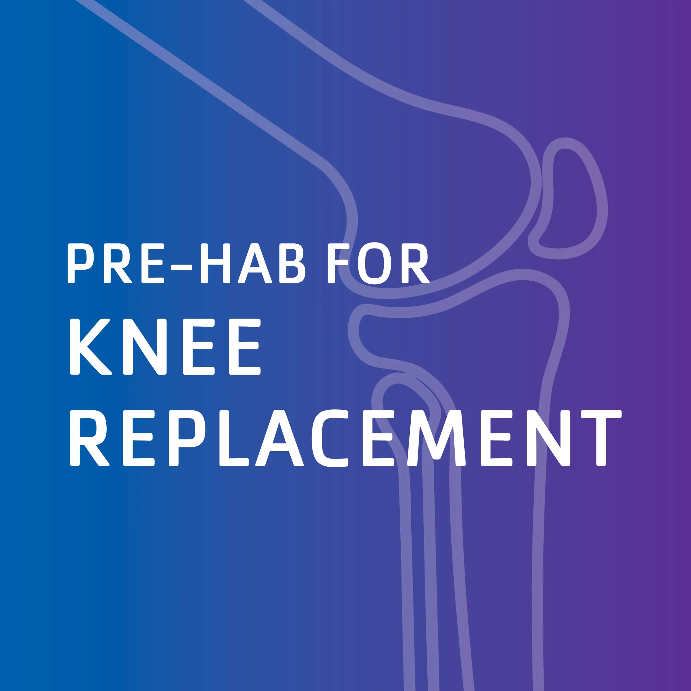 pre hab for knee replacement