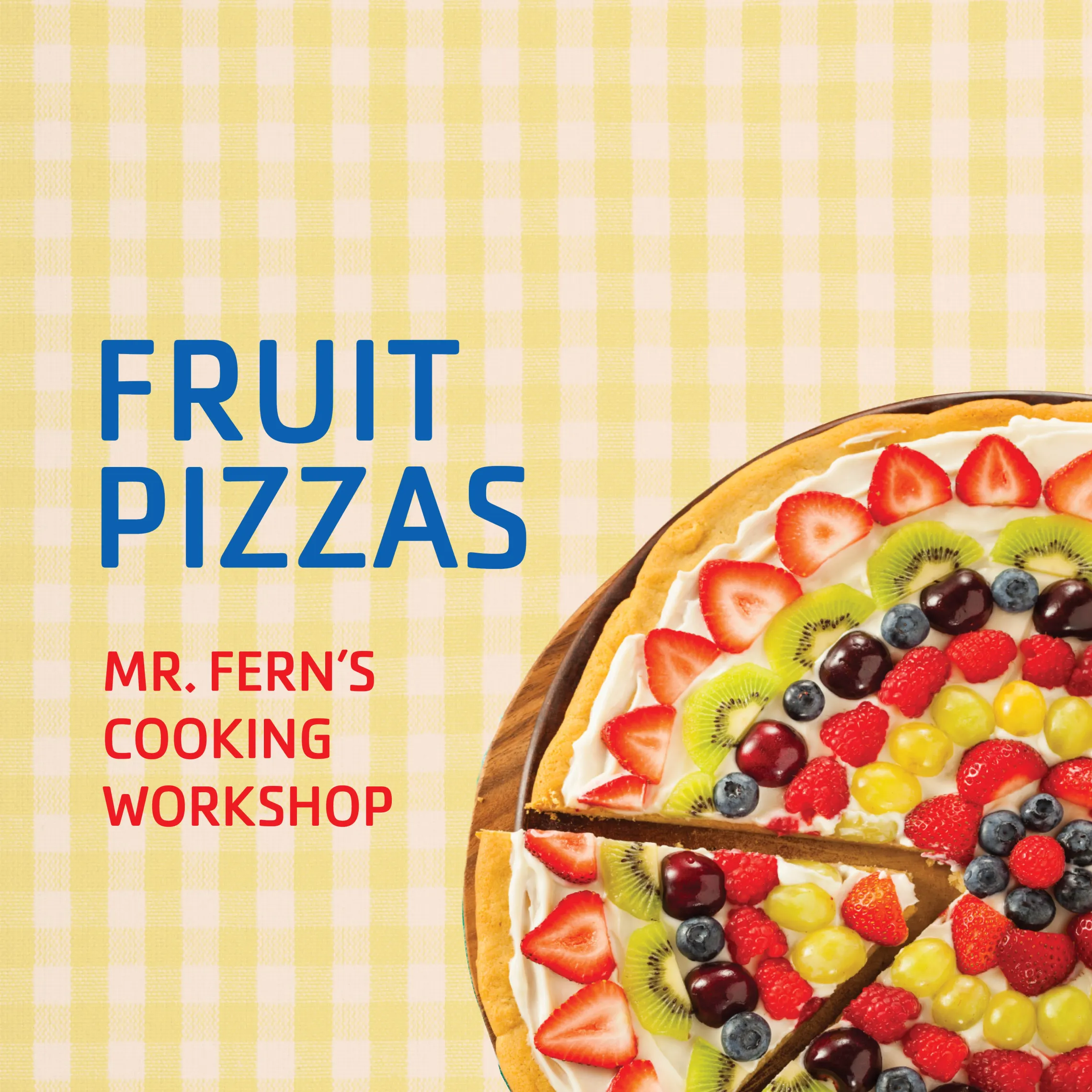 Fruit pizzas