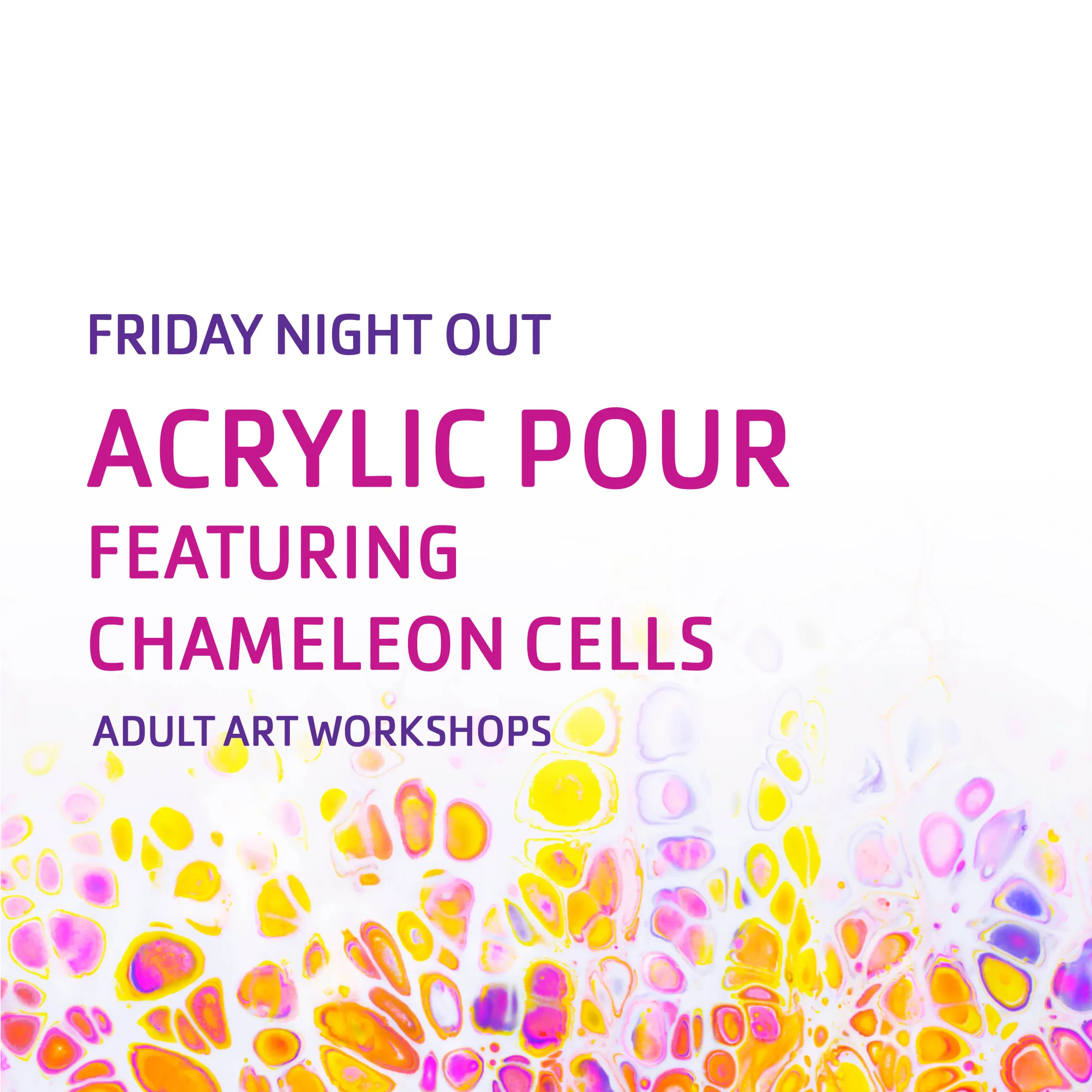 Acrylic Pour Chameleon