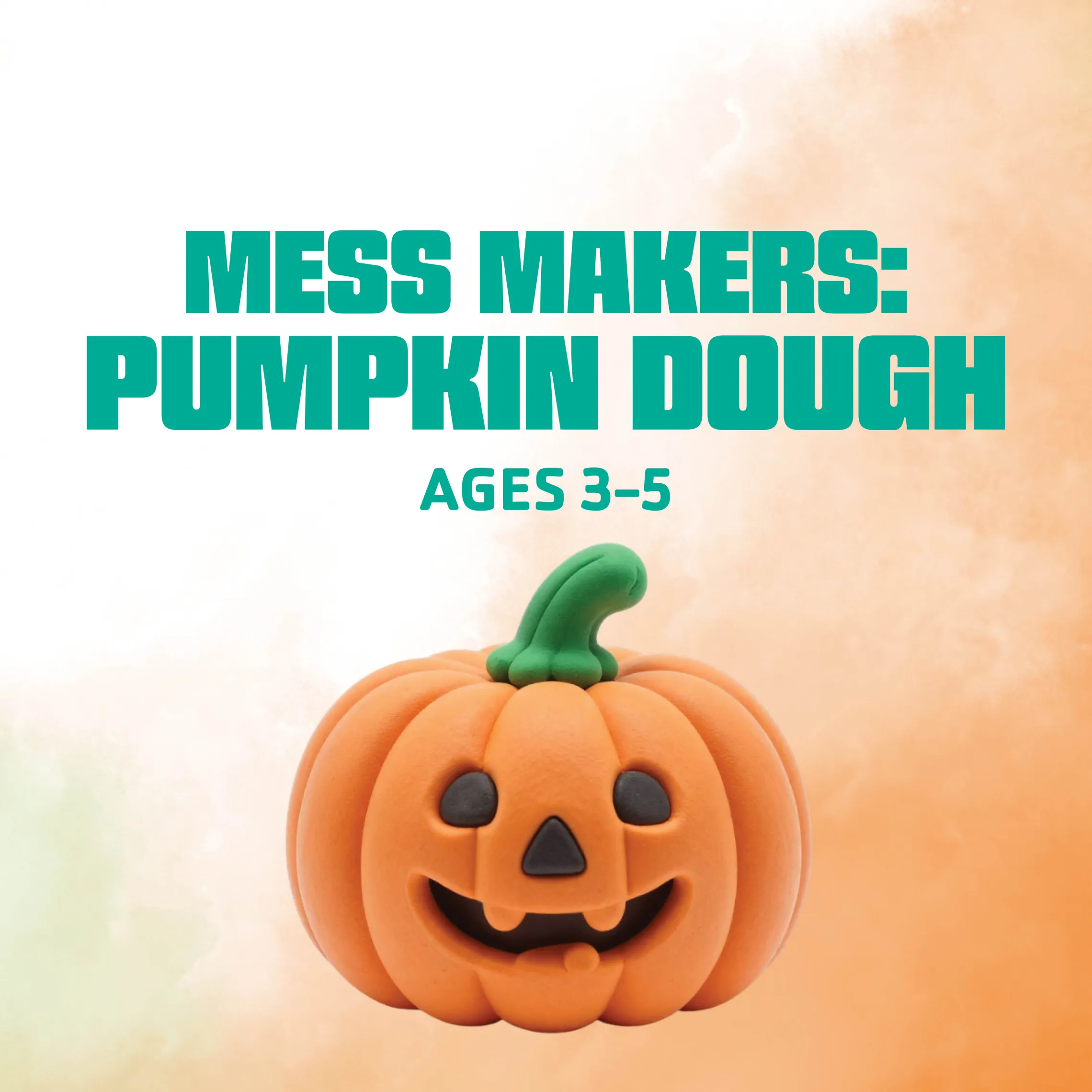 mess maker pumpkin dough