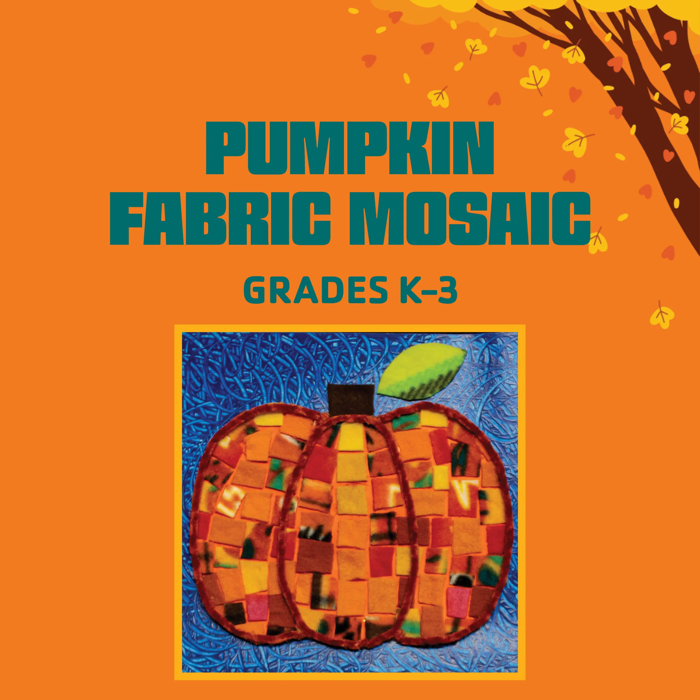 pumpkin mosaic