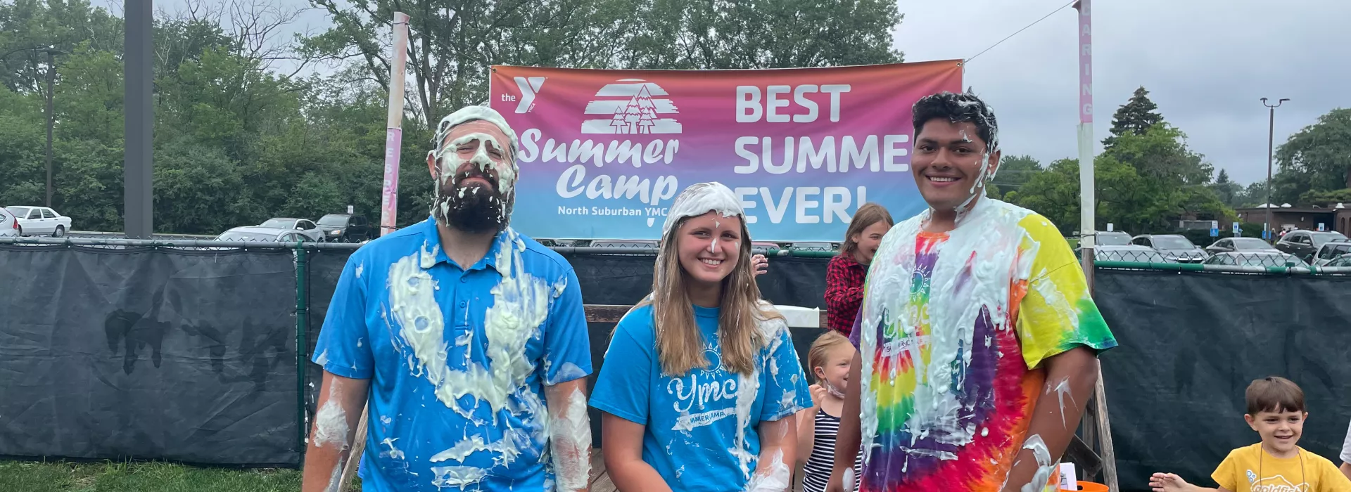 Picture of Ricky Gonzalez after getting slimed